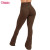 Custom Womens Flare Pants Manufacturer | Womens High Waist Flare Athletic Yoga Pants with Pockets Butt Lifting Running Workout Bootcut Leggings OEM Factory