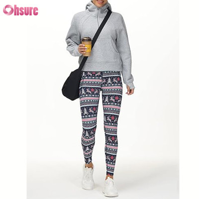 Custom Womens Half Zipper Hoodie Manufacturer | Womens' Hoodies Half Zip Long Sleeve Heavy Cotton Fleece Crop Pullover Sweatshirts with Pockets Thumb Hole