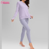 Custom Womens Light Weight Sweatshirts Manufacturer | Sweatshirt for Women Buttery Soft Yoga Tops Crewneck Cotton Spandex French Terry Oneck Shirts Side Slit Thumb Holes