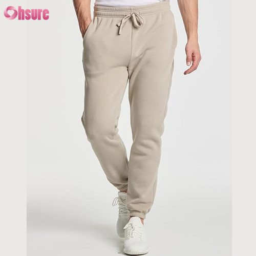 Custom Mens Sweat Pants | Mens Cotton Polyester Fleece Track Pants Winter Heavy Cotton Jogger Pants Sports Wear Running Pants OEM Supplier