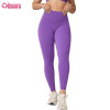 Custom Womens Yoga Pants Manufacturer | No Front Seam High Waisted Workout Leggings for Women Buttery Soft Yoga Pants Gym Athletic Tights - 25'' OEM Factory