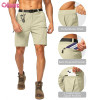 Custom Mens Cargo Shorts | Men's Hiking Cargo Shorts Stretch Quick Dry Outdoor Tactical Shorts for Men with Multi Pocket for Fishing Casual