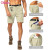 Custom Mens Cargo Shorts Manufacturer | Men's Hiking Cargo Shorts Stretch Quick Dry Outdoor Tactical Shorts for Men with Multi Pocket for Fishing Casual