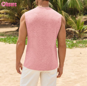 Custom Mens Cut Off Tank Top | Mens Workout Tank Tops Muscle Cut Off Shirts Sleeveless Bodybuilding Gym Tank Top Cotton Singlet OEM Supplier