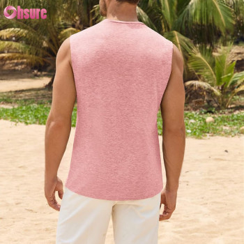 Custom Mens Cut Off Tank Top Manufacturer | Mens Workout Tank Tops Muscle Cut Off Shirts Sleeveless Bodybuilding Gym Tank Top Cotton Singlet OEM Supplier