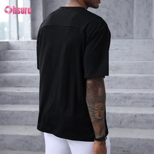 Oversized Sports T Shirts | Custom Quick-Drying Fabric Short Sleeve Casual Gym Oversize Sports T Shirt For Men