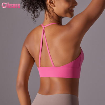 Custom Yoga Bra Top Manufacturer | Women's Buttery Soft Sports Bras Gym Bra Women Sports Bra Quick Dry Workout Fitness Bra For Women Gym Running Breathable Sports Bra OEM Factory