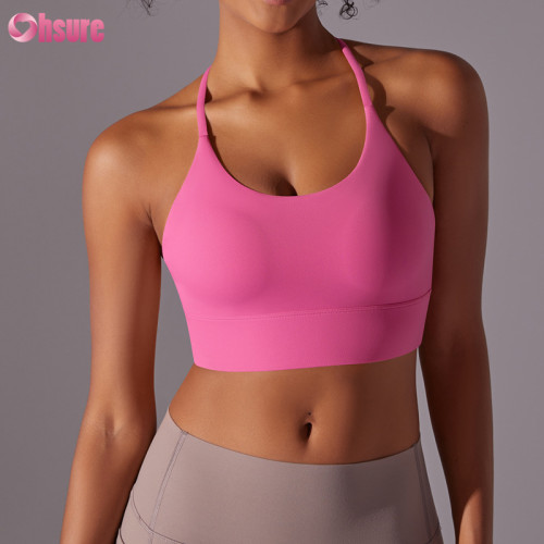 Custom Yoga Bra Top | Women's Buttery Soft Sports Bras Gym Bra Women Sports Bra Quick Dry Workout Fitness Bra For Women Gym Running Breathable Sports Bra OEM Factory