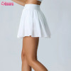 Custom Sports Skirt Manufacturer |  OEM White A-Line Tennis Dress Ssts
