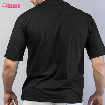Custom Sports T-shirt Manufacturer | Custom Cotton Oversize Gym T-Shirt for Men