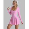 Custom Women Tennis Wear Manufacturer | Women Tennis Dresses Jumpsuit Tennis Fitness Dress Skirt Sportswear Tennis Golf Fitness Yoga Workout Clothing Sets Outfits Skirt