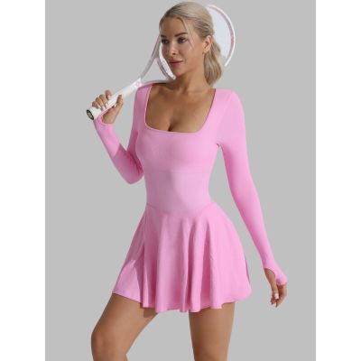 Custom Women Tennis Wear Manufacturer | Women Tennis Dresses Jumpsuit Tennis Fitness Dress Skirt Sportswear Tennis Golf Fitness Yoga Workout Clothing Sets Outfits Skirt