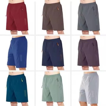 Custom Men's Zipper Pocket Shorts Manufacturer | Sports Breathable Shorts For Outdoors