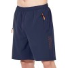 Custom Men's Zipper Pocket Shorts Manufacturer | Sports Breathable Shorts For Outdoors