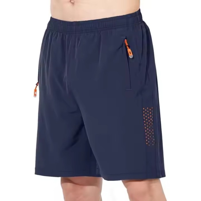 Custom Men's Zipper Pocket Shorts Manufacturer | Sports Breathable Shorts For Outdoors