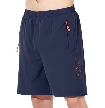 Custom Men's Zipper Pocket Shorts Manufacturer | Sports Breathable Shorts For Outdoors