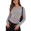 Custom Breathable Casual T-shirt Manufacturer | Custom Tight-fitting Solid Color T-shirt