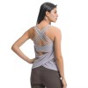 Custom Women's Design Knitted Tank Top Manufacturer | Women's Loose Fit Summer Cotton Spandex Crew Neck Sports Tank Top Light Weight Training Cut Off OEM Supplier