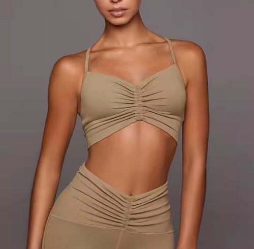 Custom Women's Adjustable Strap Front-compression Sports Bra Manufacturer | Women's Tight Sports Bra Nylon Spandex Gym Bra Workout Bra Supplier