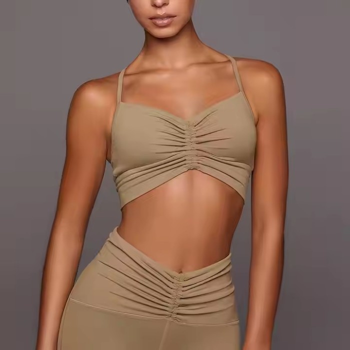 Custom Women's Adjustable Strap Bra Manufacturer | Women's Tight Sports Bra Nylon Spandex Gym Bra Workout Bra Supplier