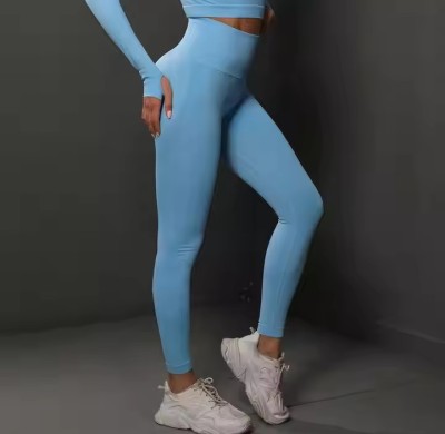 Custom Women's Seamless Leggings Manufacturer | Smile Contour High Waist Workout Gym Yoga Pants
