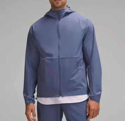 Custom Polyester Waterproof Outdoor Sports Full Zip Men's Running Training Jacket Manufacturer | Spring & Autumn Cotton Men's Outdoor Jacket Long Sleeve Pockets Sports Jacket For Men OEM Factory