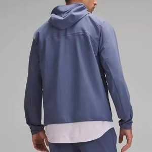 Custom Polyester Waterproof Outdoor Sports Full Zip Men's Running Training Jacket Manufacturer | Spring & Autumn Cotton Men's Outdoor Jacket Long Sleeve Pockets Sports Jacket For Men OEM Factory
