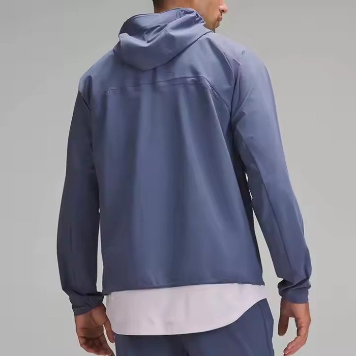 Custom Polyester Waterproof Outdoor Sports Full Zip Men's Running Training Jacket Manufacturer | Spring & Autumn Cotton Men's Outdoor Jacket Long Sleeve Pockets Sports Jacket For Men OEM Factory