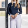 Custom Long-sleeved Fashionable Equestrian Riding Performance Clothing Manufacturer | Durable Women's Apparel Display Shirt