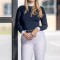 Custom Long-sleeved Equestrian Manufacturer | Durable Women's Apparel Display Shirt