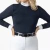 Custom Long-sleeved Fashionable Equestrian Riding Performance Clothing Manufacturer | Durable Women's Apparel Display Shirt
