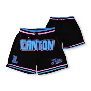Custom Embroidered Number Sports Shorts For Men Manufacturer | Retro Basketball Shorts