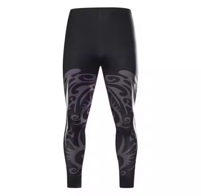 Custom Men's Buttocks Lifting Fitness Manufacturer | Printed Sports Elastic Pants For Gym Workout