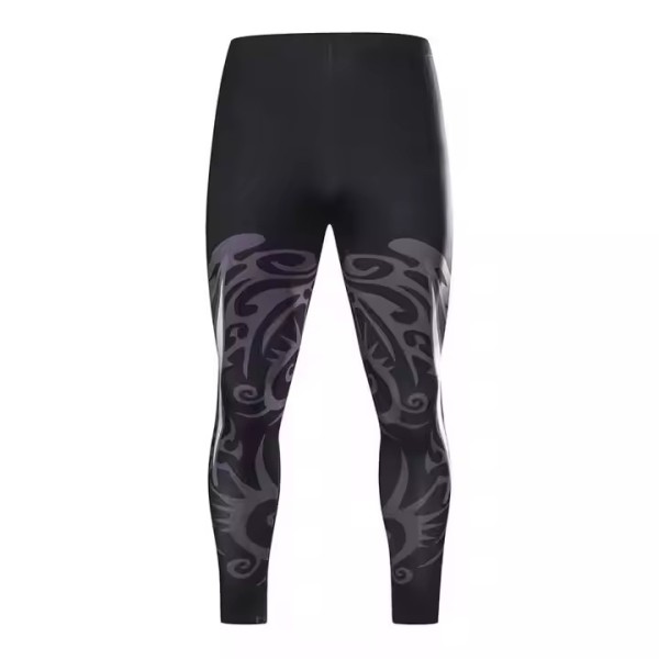 Custom Men's Buttocks Lifting Fitness Manufacturer | Printed Sports Elastic Pants For Gym Workout