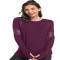 Custom Women's Long Sleeve Tshirt Manufacturer | Yoga Sports T-Shirt Activewear with Thumb Hole