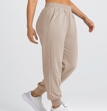 Custom Womens High Waisted Sweatpants Manufacturer | Fall Jogger Pants Y2k Trendy Lounge Trousers with Pockets OEM Factory