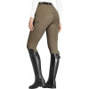 Custom Women's Equestrian Pants Manufacturer | Silicone Full Seat with Mobile Phone Case and Belt Loops for Horse Training