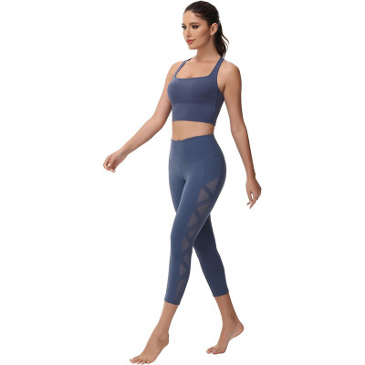 Custom Women's Mesh Leggings Manufacturer | Non See-Through Capri High Waisted Leggings Supplier