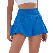 Custom Womens High Waisted Shorts Manufacturer | Athletic Running Shorts Workout Gym Quick Dry Flowy Shorts with Pockets