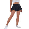 Custom Womens High Waisted Shorts Manufacturer | Athletic Running Shorts Workout Gym Quick Dry Flowy Shorts with Pockets