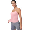 Custom Workout Tank Tops Manufacturer | Sleeveless Gym Tops Seamless Racerback Athletic Yoga Shirts