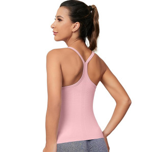 Custom Workout Tank Tops Manufacturer | Sleeveless Gym Tops Seamless Racerback Athletic Yoga Shirts