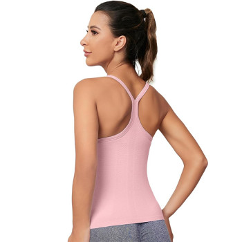 Custom Workout Tank Tops Manufacturer | Sleeveless Gym Tops Seamless Racerback Athletic Yoga Shirts