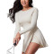 Custom Women Tennis Wear Manufacturer | Training Dress with Integrated Bra and Strap Pockets Summer Dress with Shorts Dresses for Sports