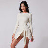 Custom Women Tennis Wear Manufacturer | Training Dress with Integrated Bra and Strap Pockets Summer Dress with Shorts Dresses for Sports