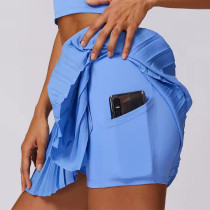 Custom Women Golf Wear Manufacturer | Summer Sports Skirts Set Golf Yoga Crop Top Ladies Outdoor Fitness Clothes