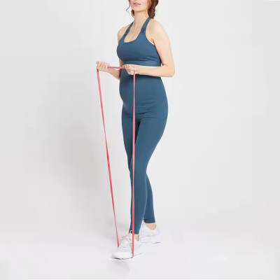 Custom Womens Maternity Suits Manufacturer | Booty Lifting Seamless Maternity Sports Bra Set for Women