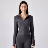 Custom Workout Yoga Sportswear Manufacturer | Running Coat Fall Workout Jackets Supplier