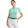 Custom Womens Equestrian T Shirt Manufacturer | Tops for Women Short Sleeve Quick-Dry Sports Shirt Supplier From China