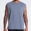 Custom Mens Tank Top Manufacturer | Running Vest Custom Logo Gym Fitness Tank Top High Elastic Blank Training Outdoor Vest OEM Supplier